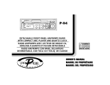 Audiovox P-94 Manual de usuario