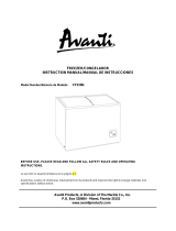 Avanti CF210G Manual de usuario
