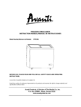 Avanti CF211G Manual de usuario