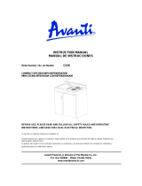 Avanti CK36 Manual de usuario