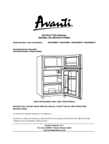 Avanti RA3136SST Manual de usuario
