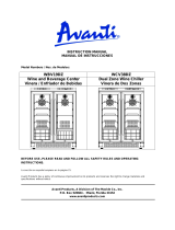 Avanti Refrigerator WBV19DZ Manual de usuario
