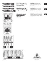 Behringer VMX200USB Manual de usuario