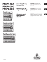 Behringer Mixer PMP4000 Manual de usuario