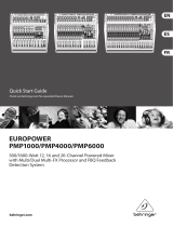 Behringer Europower PMP1000 Manual de usuario