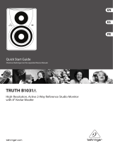 Behringer TRUTH B1031 Manual de usuario