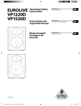 Behringer VP1520D Manual de usuario