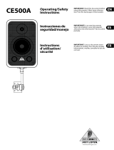 Behringer CE500A Manual de usuario