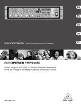 Behringer EUROPOWER PMP530M Manual de usuario