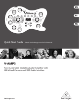 Behringer V-Amp3 Manual de usuario