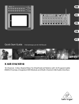 Behringer X AIR X18 El manual del propietario