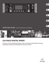 Behringer X32 RACK Manual de usuario