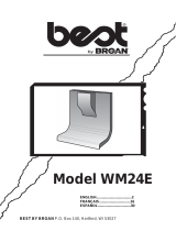 Best WM24E Manual de usuario