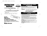 Black & Decker TV800 Manual de usuario