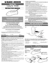 Black & Decker HV6000 Manual de usuario