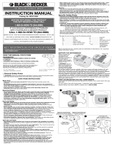 Black & Decker BDG1200 Manual de usuario
