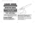 Black & Decker 632901-00 Manual de usuario
