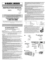 Black & Decker CD9602-LW Manual de usuario
