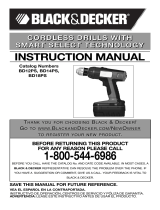 Black & Decker BD18PS Manual de usuario