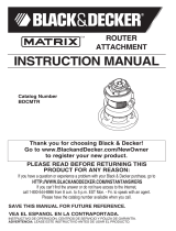 Black & Decker BDCMTR Manual de usuario
