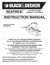 Black & Decker BDCMTTS Manual de usuario