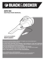 Black & Decker BDH1220AV Manual de usuario