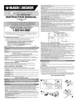 Black & Decker LE750 TYPE 4 Manual de usuario