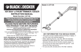 Black & Decker Edger LST136 Manual de usuario