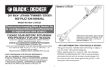 Black & Decker Edger LST220 Manual de usuario
