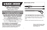 Black & Decker LPP120 Manual de usuario