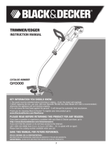 Black & Decker Trimmer GH3000 Manual de usuario