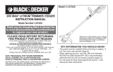 Black & Decker Trimmer LST220 Manual de usuario
