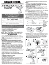 Black & Decker CD180KF2 Manual de usuario