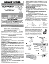 Black & Decker CD18SFRK Manual de usuario