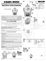Black & Decker Crosshair BDL400S Manual de usuario