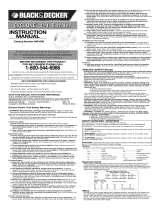 Black & Decker CYCLONE MS1000 Manual de usuario