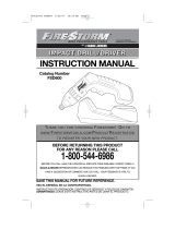 Black & Decker Fire Storm FSD600 Manual de usuario