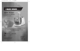 Black and Decker Appliances QUICK 'N EASY FP1336 Manual de usuario