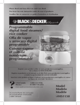 Black & Decker HS1150 Manual de usuario