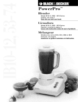 Black & Decker PowerPro IB53 Series Manual de usuario