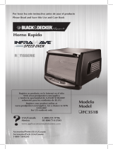 Black & Decker INFRAWAVE FC351B Manual de usuario