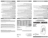 Black & Decker JKC460 Manual de usuario