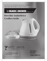 Black and Decker Appliances JKC680-CL Manual de usuario