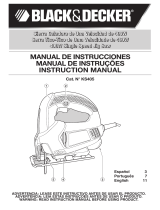 Black & Decker KS405 Manual de usuario