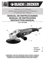 Black & Decker PRO WP1500K Manual de usuario