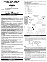 Black & Decker Master Mechanic TV400 Manual de usuario
