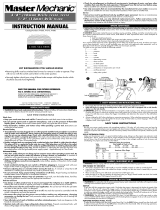 Black & Decker Master Mechanic TV300 Manual de usuario