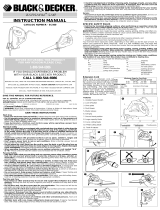 Black & Decker SC500 Manual de usuario