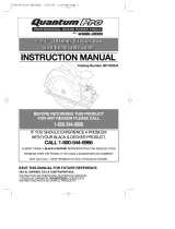 Black & Decker Quantum Pro QP1020LK Manual de usuario