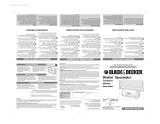 Black & Decker SLIMLINE EC700 Manual de usuario